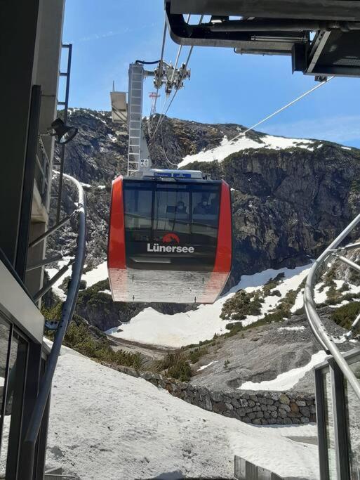 Wohnung Rheintal Im Alpenvorland Batschuns Exterior foto